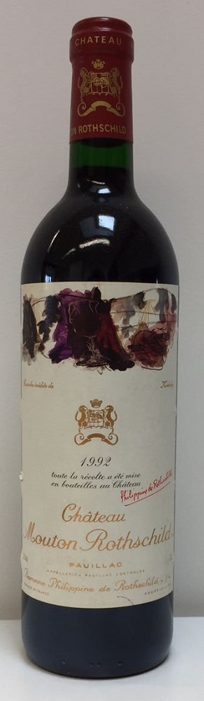 1992 Château Mouton-Rothschild, Pauillac - Mr.Wheeler