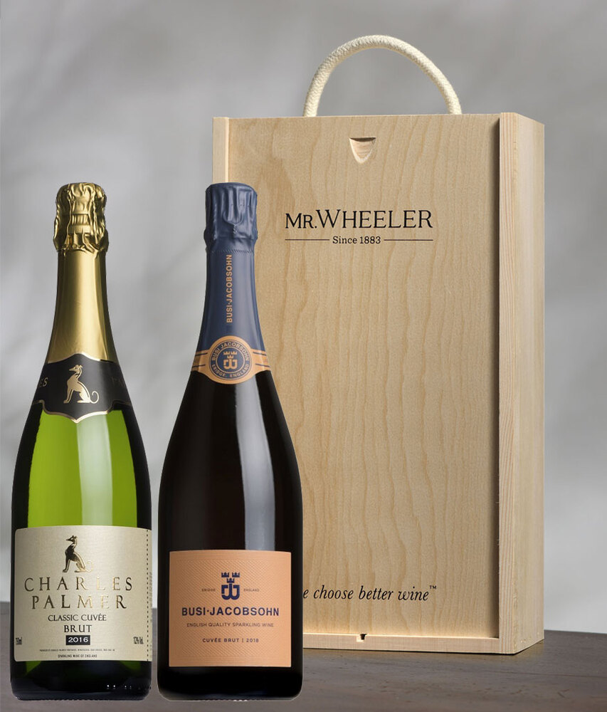 English Sparkling Wine Gift Box | Mr.Wheeler Wine