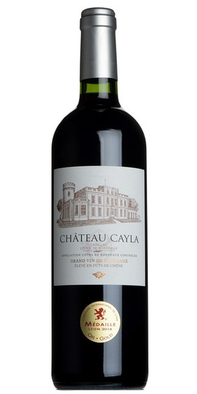 Château Cayla, Cadillac, Côtes de Bordeaux 2018