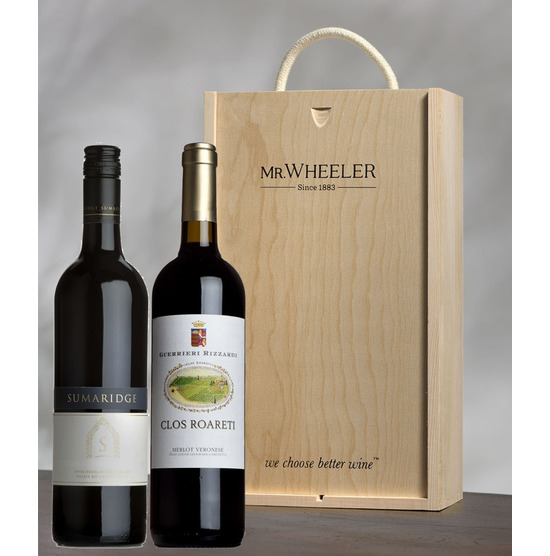 Great Grapes: Merlot Red Wine Duo Gift Box