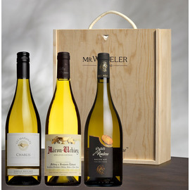 White Burgundy Wine Trio Gift Box