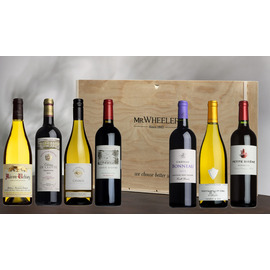 Claret & White Burgundy Six-Pack Gift Box