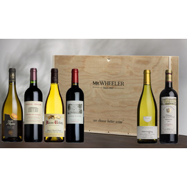 Claret & White Burgundy Six-Pack Gift Box