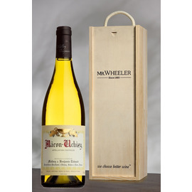 Best-Selling White Burgundy Single Bottle Gift Box