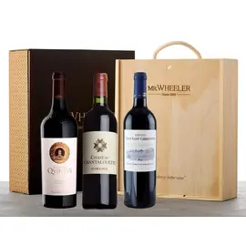 Bordeaux Right Bank Trio Wine Gift Box