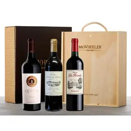 Fine Bordeaux Trio Wine Gift Box