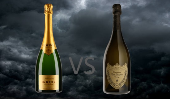 Dom Pérignon Vs. Krug Champagne Tasting
