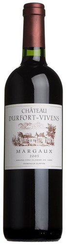 2005 Château Durfort Vivens, Cru Classé Margaux