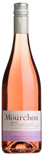 2023 Loubié Côtes du Rhône Rosé, Domaine de Mourchon, Rhône