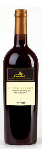 2012 Les Romains Merlot, Les Vignes des Deux Soleils, Languedoc