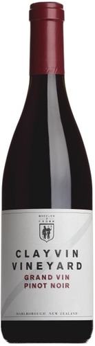 2015 Grand Vin Pinot Noir 'Clayvin Vineyard', Marlborough