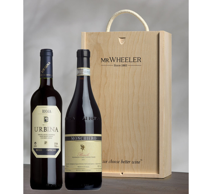 Barolo & Rioja Wine Gift Box