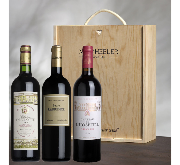 2016 Vintage Claret Trio Gift Box 
