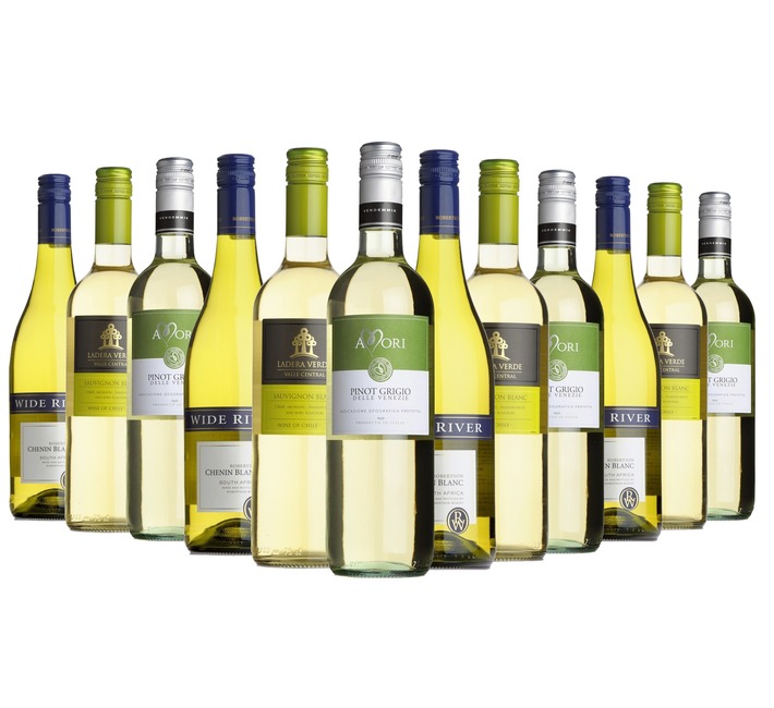 Mixed White Wine Cases Mr.Wheeler Wine