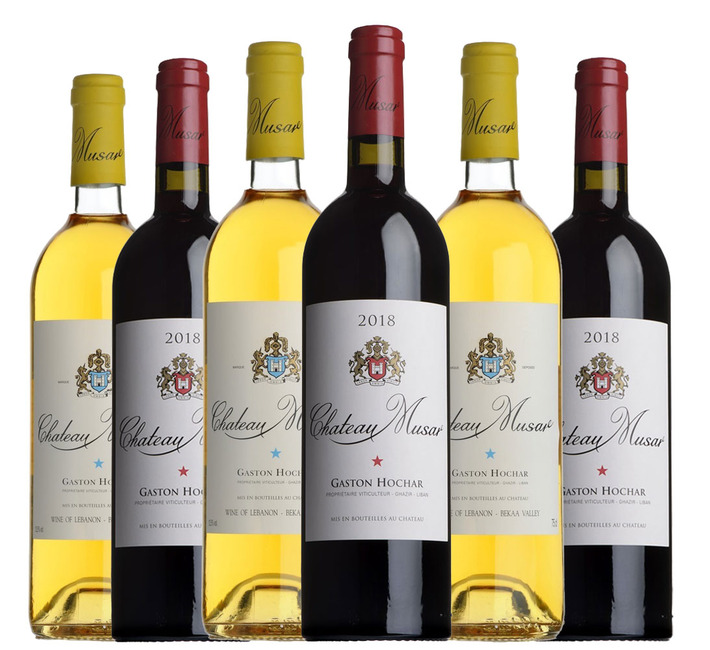 The Chateau Musar Red & White Case