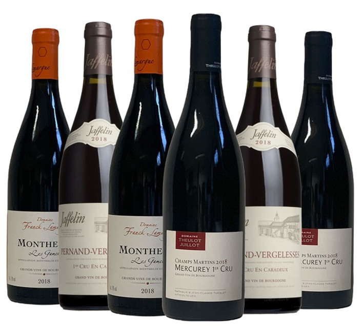 2018 Super-value Red Burgundy Mixed Case