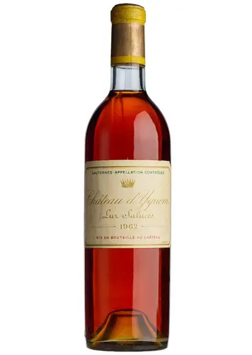 1962 Château D'Yquem 1er Grand Cru Classé Sauternes 1962 Château D'Yquem 1er Grand Cru Classé Sauternes