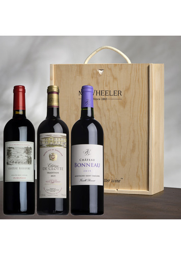 Best-Selling Claret Trio Gift Box 