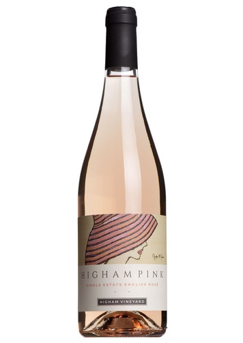 2023 'Higham Pink' Single Estate English Ros, Higham Vineyard, Suffolk