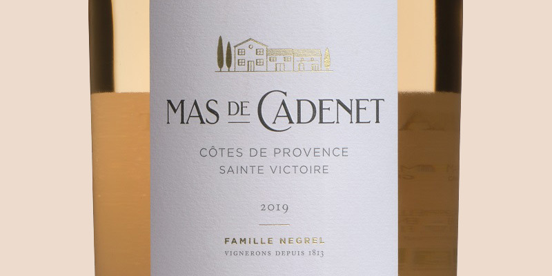 Mas de Cadenet Rosé Côtes-de-Provence 2019 (Magnum)
