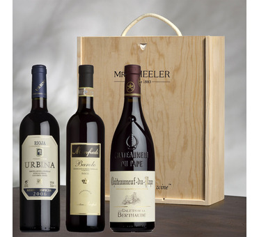 Fine European Reds Wine Gift Box