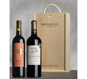 Great Grapes: Merlot Red Wine Duo Gift Box