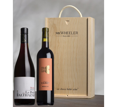 Great Grapes: Merlot Red Wine Duo Gift Box