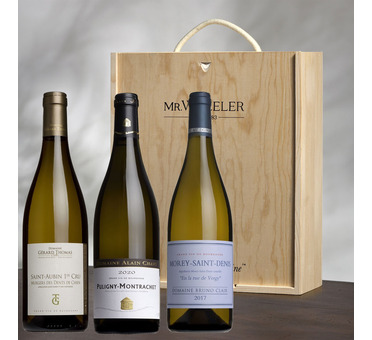 The Grandest White Burgundy Gift Box