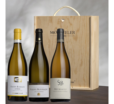 The Grandest White Burgundy Gift Box