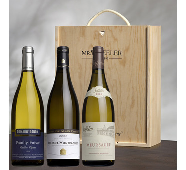 The Grandest White Burgundy Gift Box