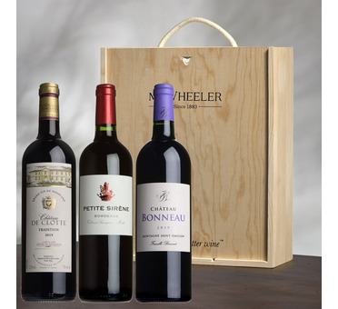 Best-Selling Claret Trio Gift Box 