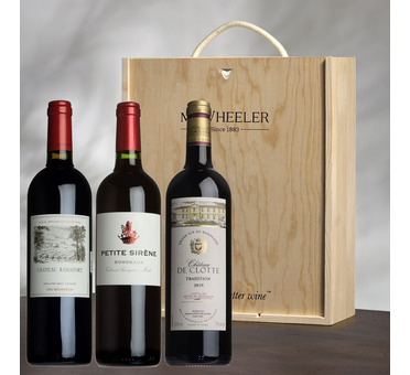 Best-Selling Claret Trio Gift Box 