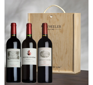 Best-Selling Claret Trio Gift Box 