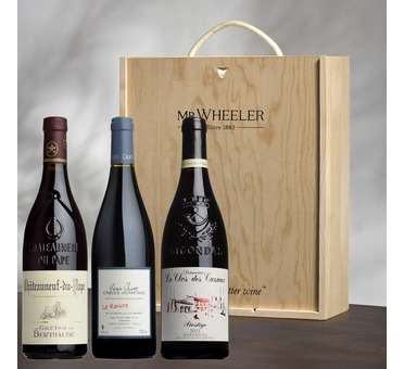 Top Rhône Trio Wine Gift Box