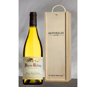 Best-Selling White Burgundy Single Bottle Gift Box