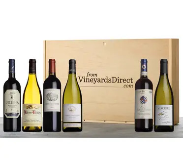 FromVineyardsDirect Signature Six Mixed Gift Box
