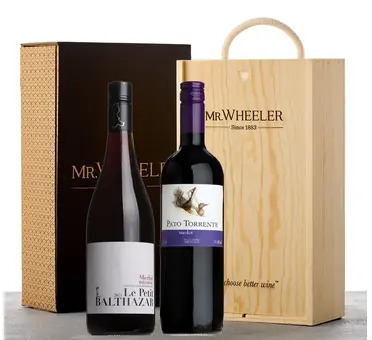Great Grapes: Merlot Red Wine Duo Gift Box