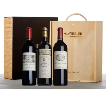 Best-Selling Claret Trio Gift Box 