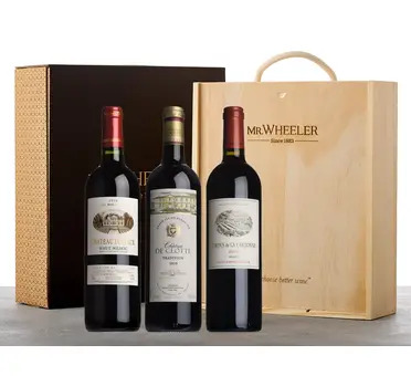 Best-Selling Claret Trio Gift Box 