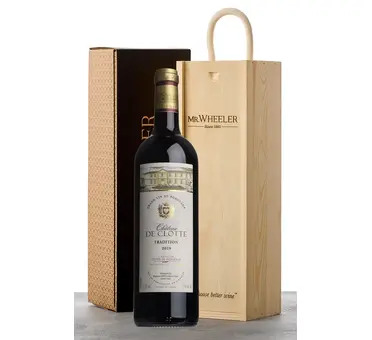 Best-Selling Bordeaux Single Bottle Gift Box