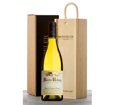 Best-Selling White Burgundy Single Bottle Gift Box