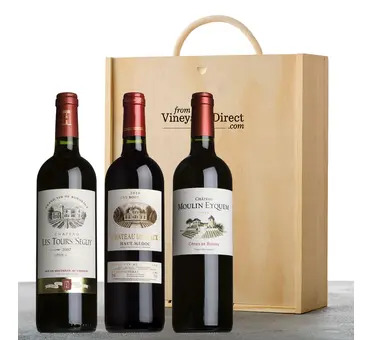 Claret Collection Wine Gift Box