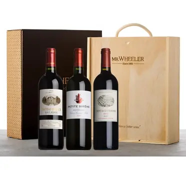 Best-Selling Claret Trio Gift Box 