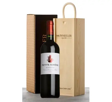 Best-Selling Bordeaux Single Bottle Gift Box