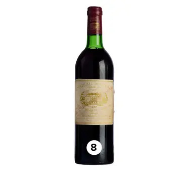 1981 Ch&acirc;teau Margaux, 1er Cru Class&eacute; Margaux (Case 1, Bottle 8)
