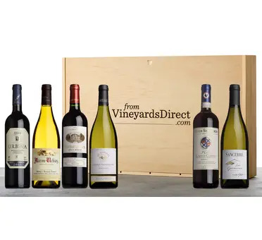 FromVineyardsDirect Signature Six Mixed Gift Box