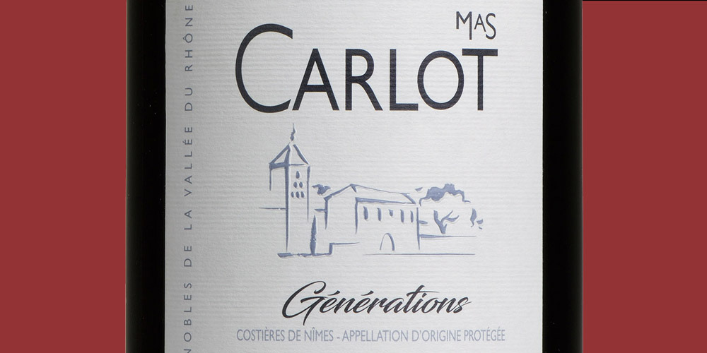 Mas Carlot Rouge, Générations, Costières de Nîmes 2019