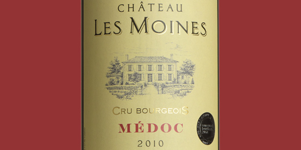 Château Les Moines Médoc 2010, Cru Bourgeois