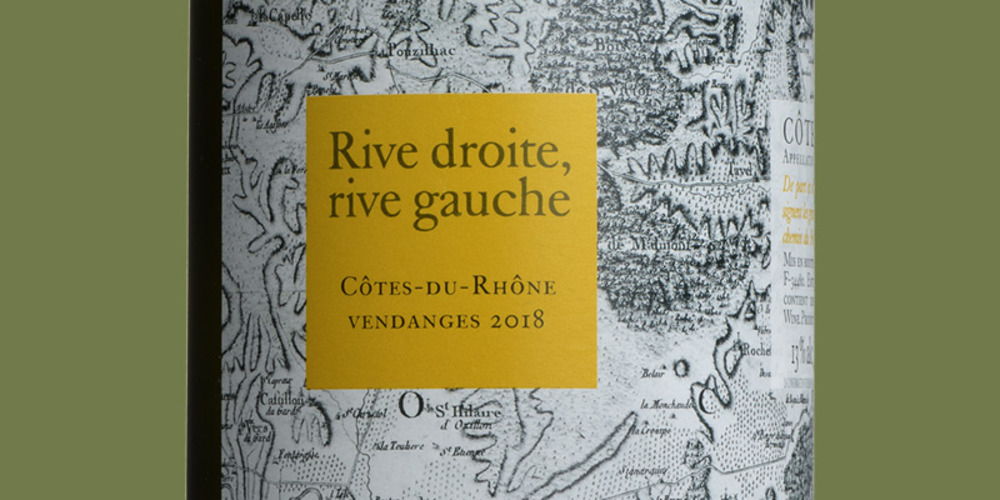 Côtes Du Rhône Blanc, Rive Droite Rive Gauche 2020