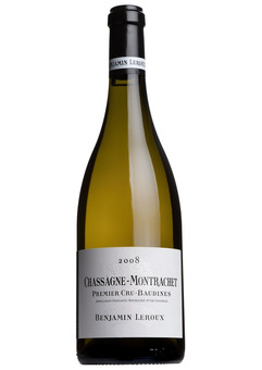 Chassagne Montrachet 1er Cru Baudines, Benjamin Leroux 2008
